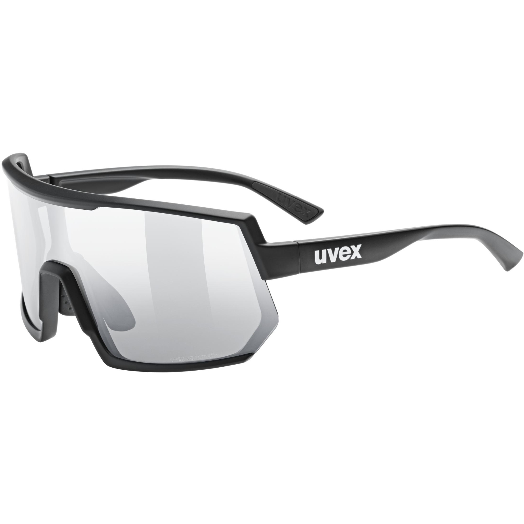 Produktbild von Uvex sportstyle 235 V Brille - black matt/variomatic litemirror silver