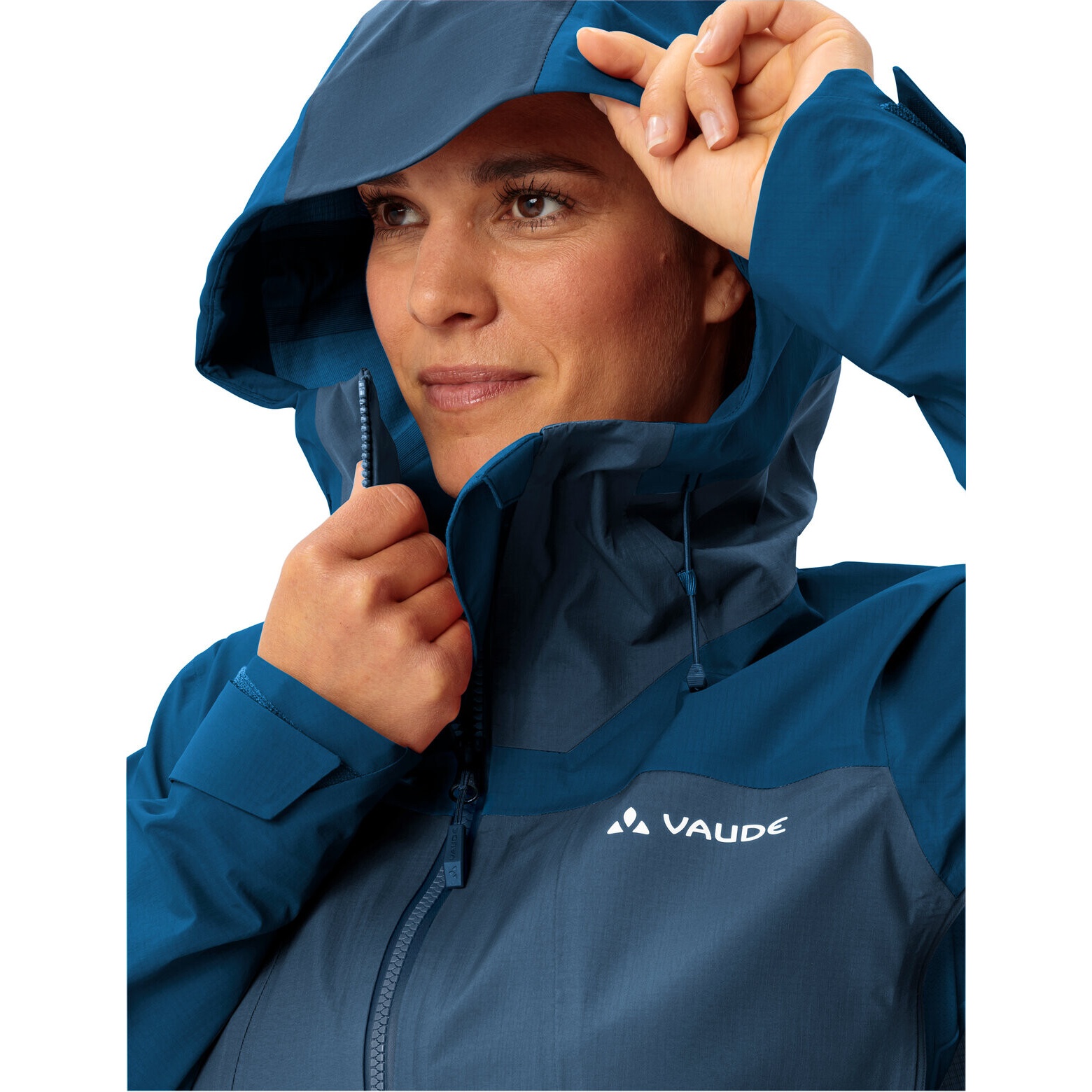 Vaude Croz Alpine 3L Jacke Damen shore blue BIKE24