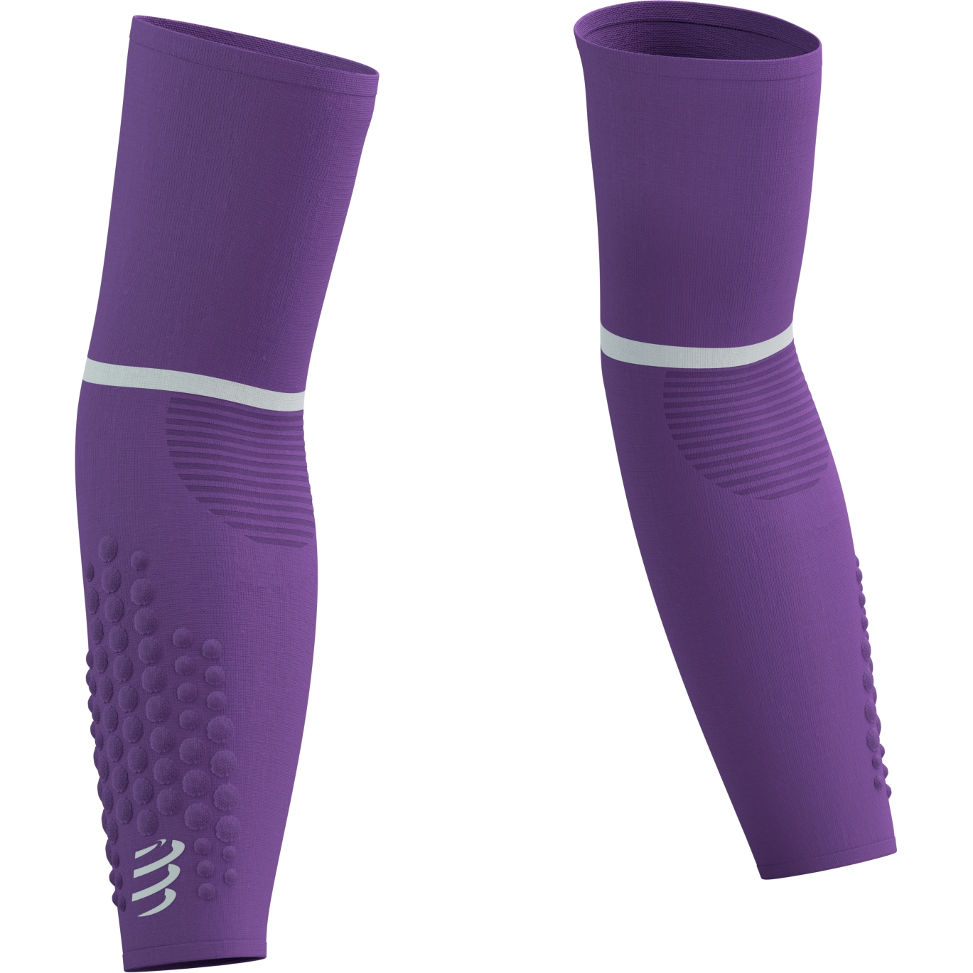 Produktbild von Compressport ArmForce Ultralight Kompressionsarmlinge - royal lilac/white