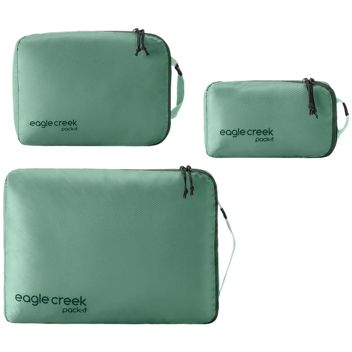 Produktbild von Eagle Creek Pack-It™ Isolate Cube Set XS/S/M - Packtasche - willow green