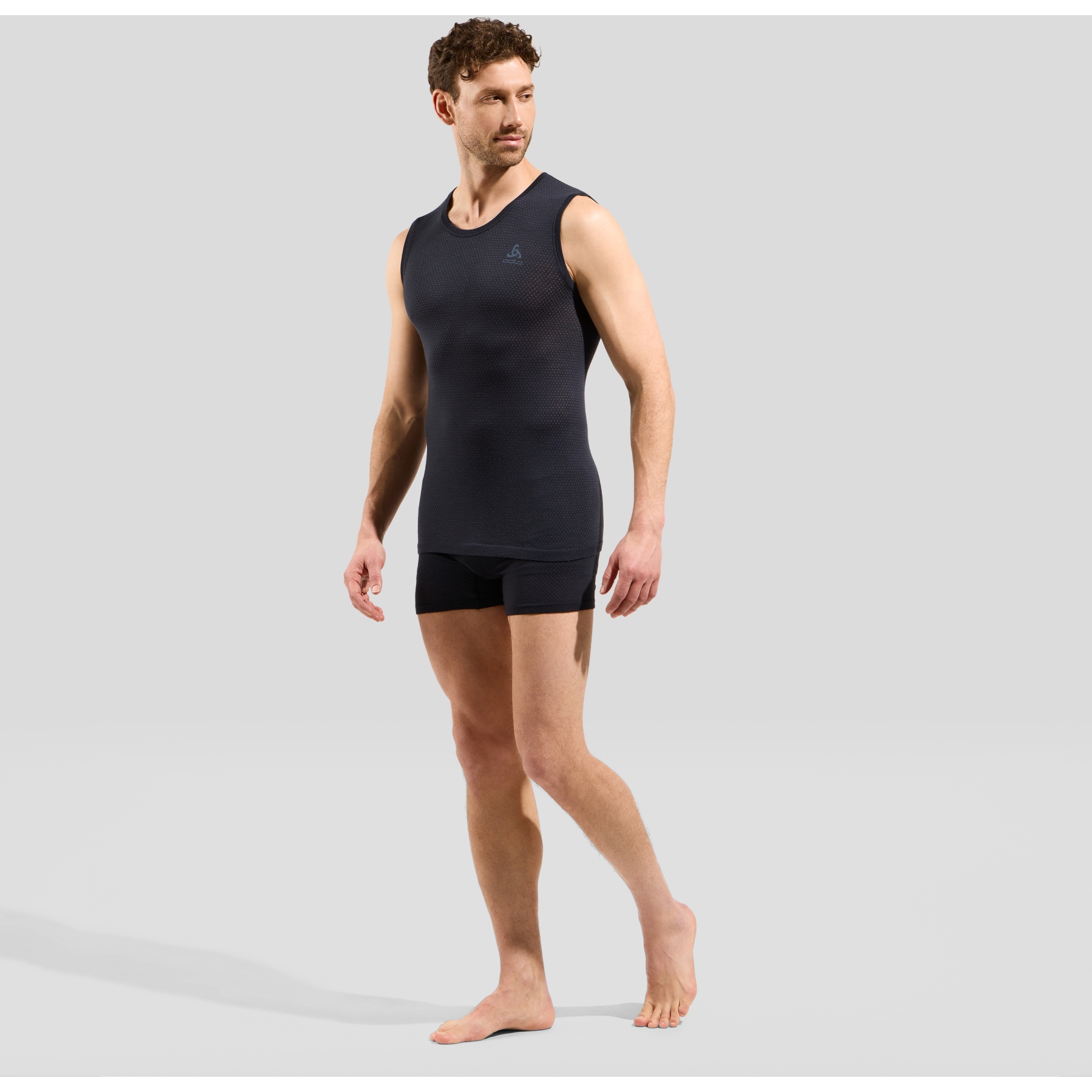 Odlo Merino Wool Base Layer Herren - Performance Wool 140 Singlet | Nahtlos & Temperaturregulierend