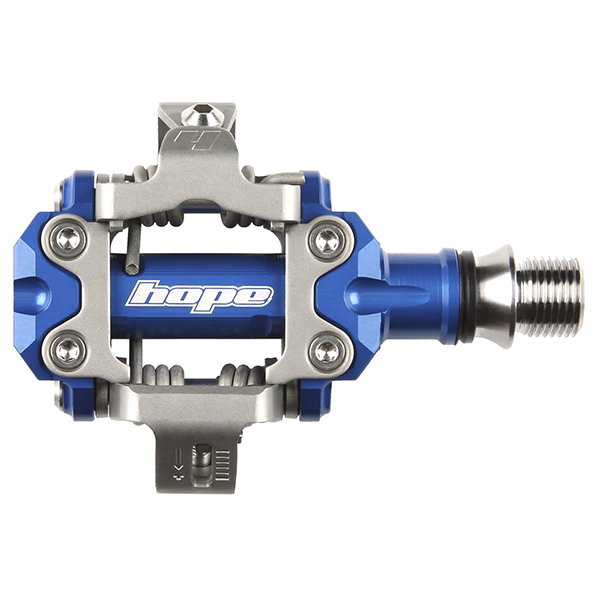 Image of Hope Union Race Clipless Pedals - blue