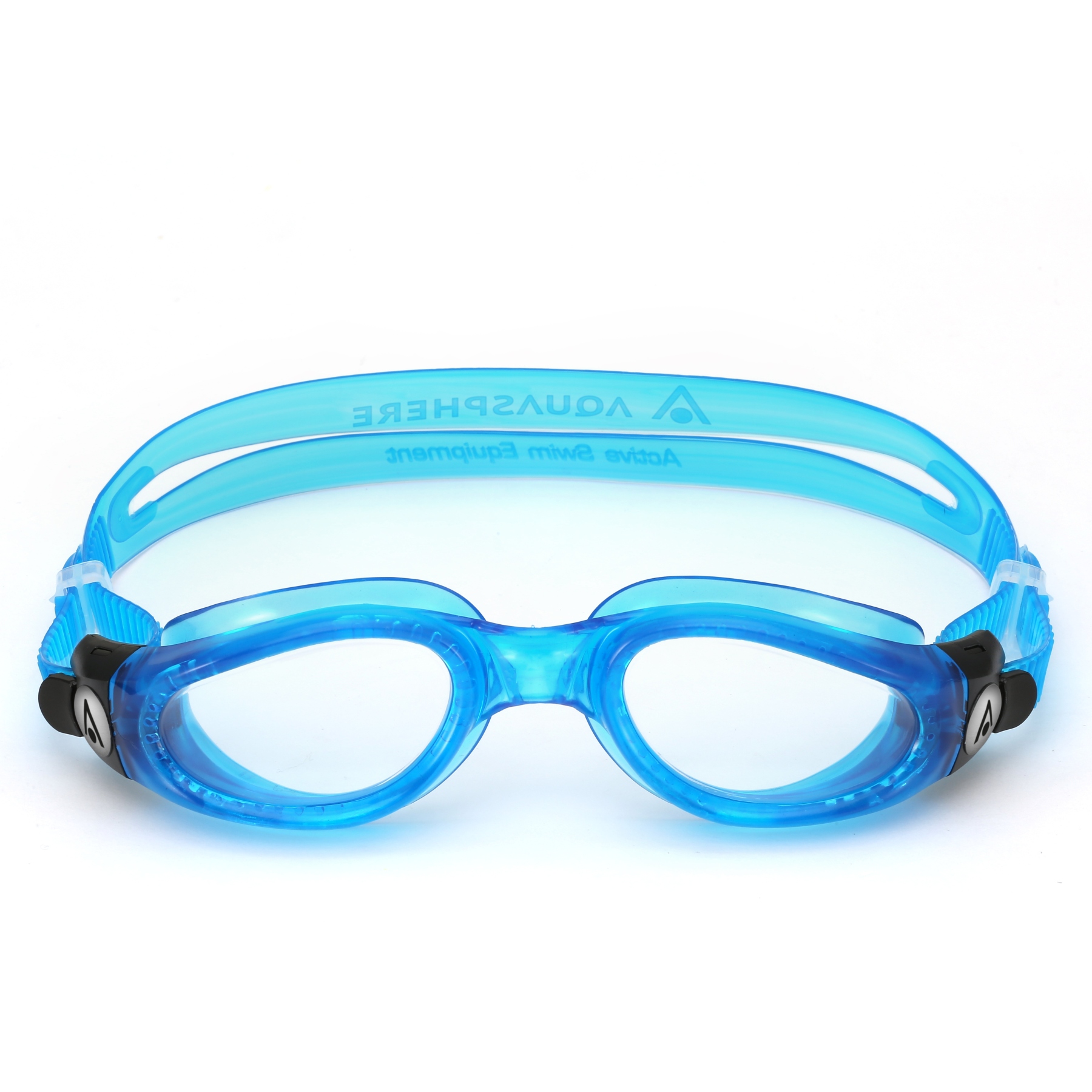 Picture of AQUASPHERE Kaiman Swim Goggles - Clear - Light Blue/Transparent