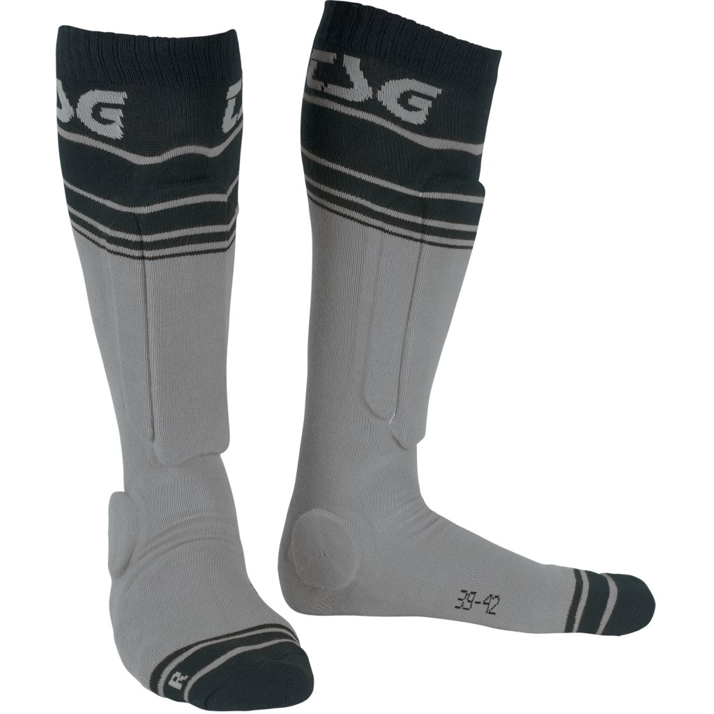Produktbild von TSG Riot Sock Protektorensocke - grey-striped