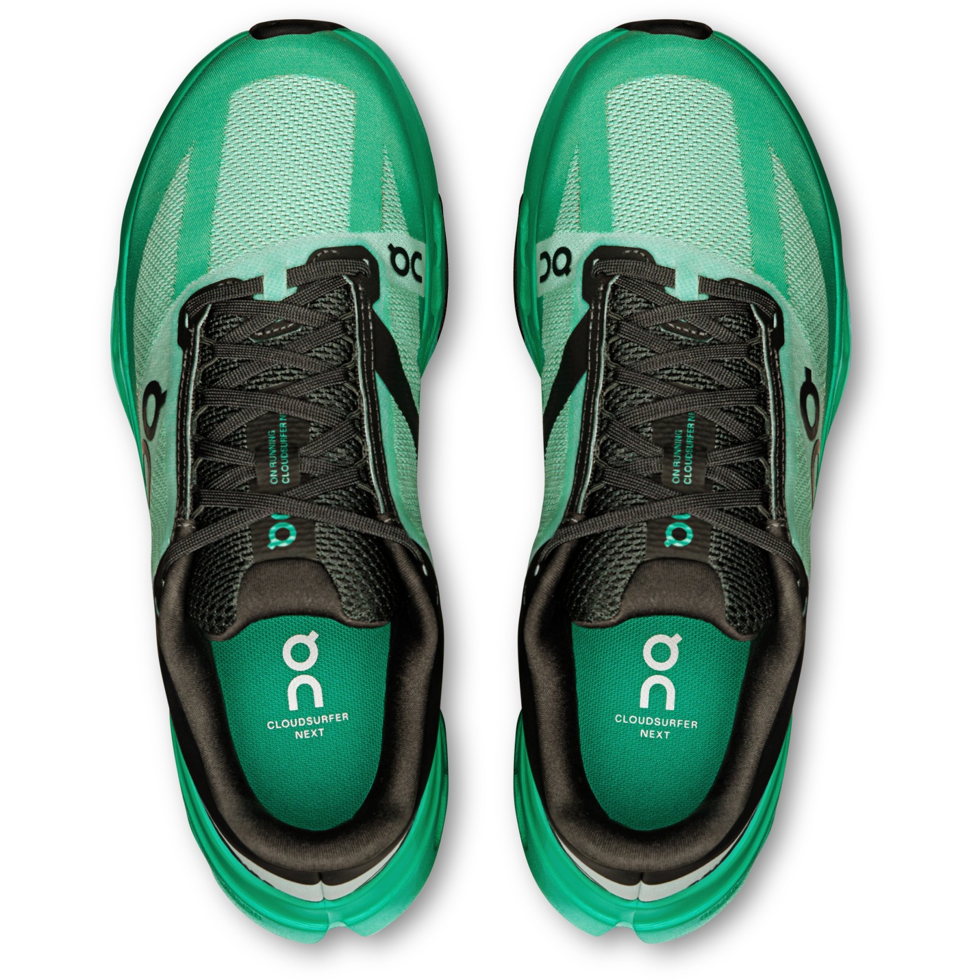 On Cloudsurfer Next Running Shoes Women - Mint | Black | BIKE24