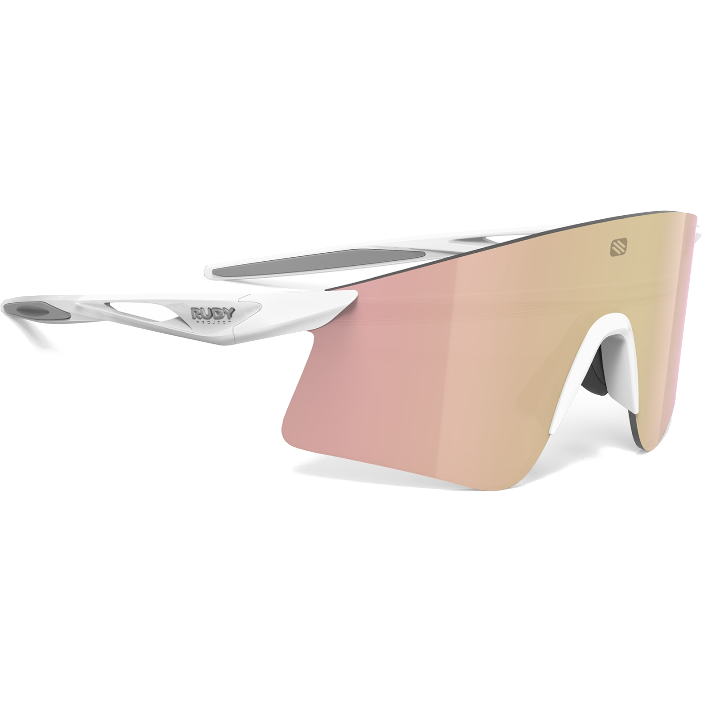 Produktbild von Rudy Project Astral X Brille - White Matte/Multilaser Rose Gold