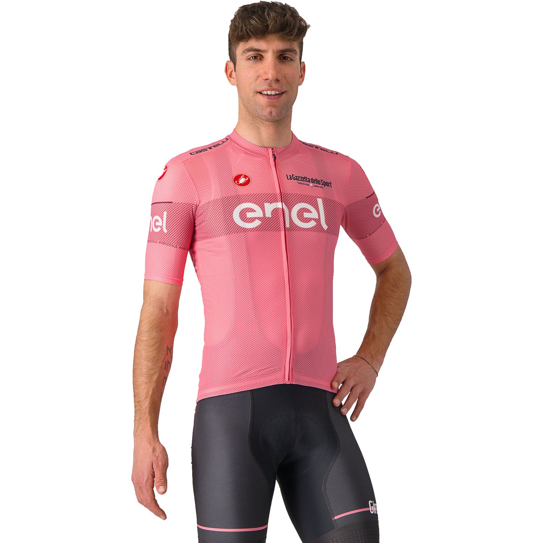 Produktbild von Castelli Giro d&#039;Italia #Giro107 Classification Kurzarmtrikot Herren - rosa giro 025