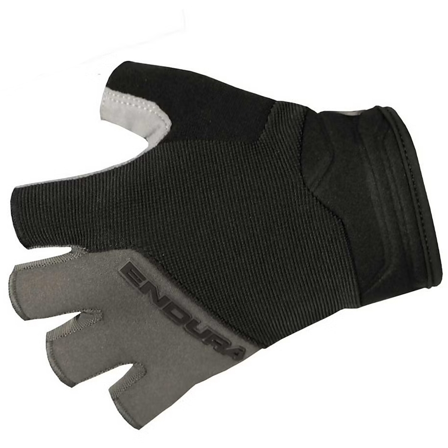 Picture of Endura Hummvee Plus Mitt Short Finger Gloves Kids - black