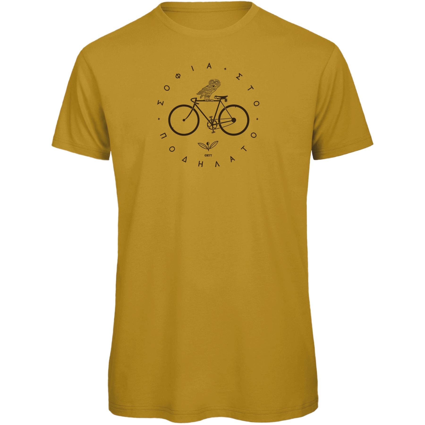 Imagen de RTTshirts Camiseta Bicicleta - Minerva - ocre