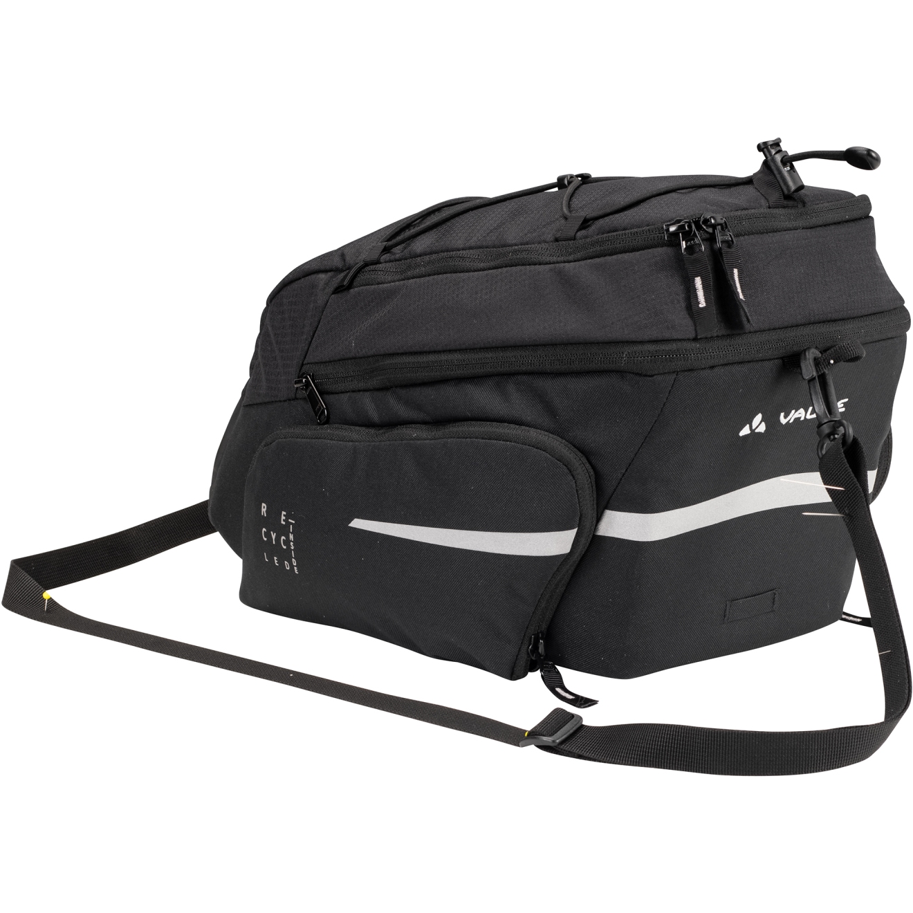 Produktbild von Vaude Silkroad Plus Gepäckträgertasche 9+7L - schwarz