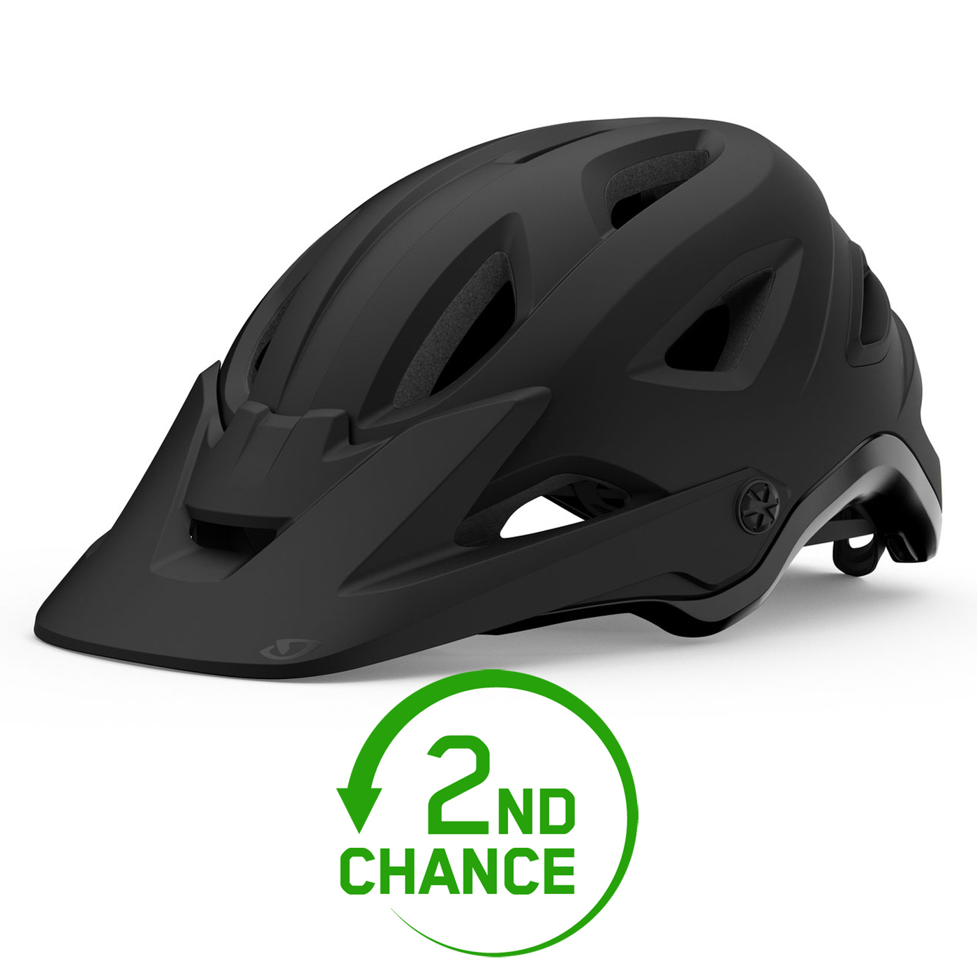 Picture of Giro Montaro MIPS II MTB Helmet - matte black/gloss black - 2nd Choice