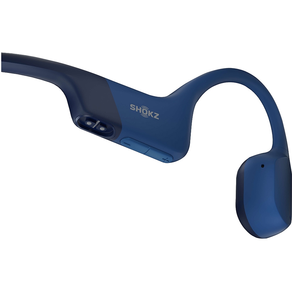 SHOKZ OPENRUN ブルー Shokz OpenRun Bone Conduction Open Ear Endurance Headphones