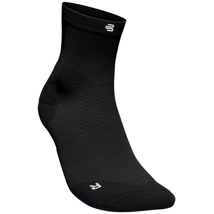 Picture of Bauerfeind Run Ultralight Mid Cut Socks - black