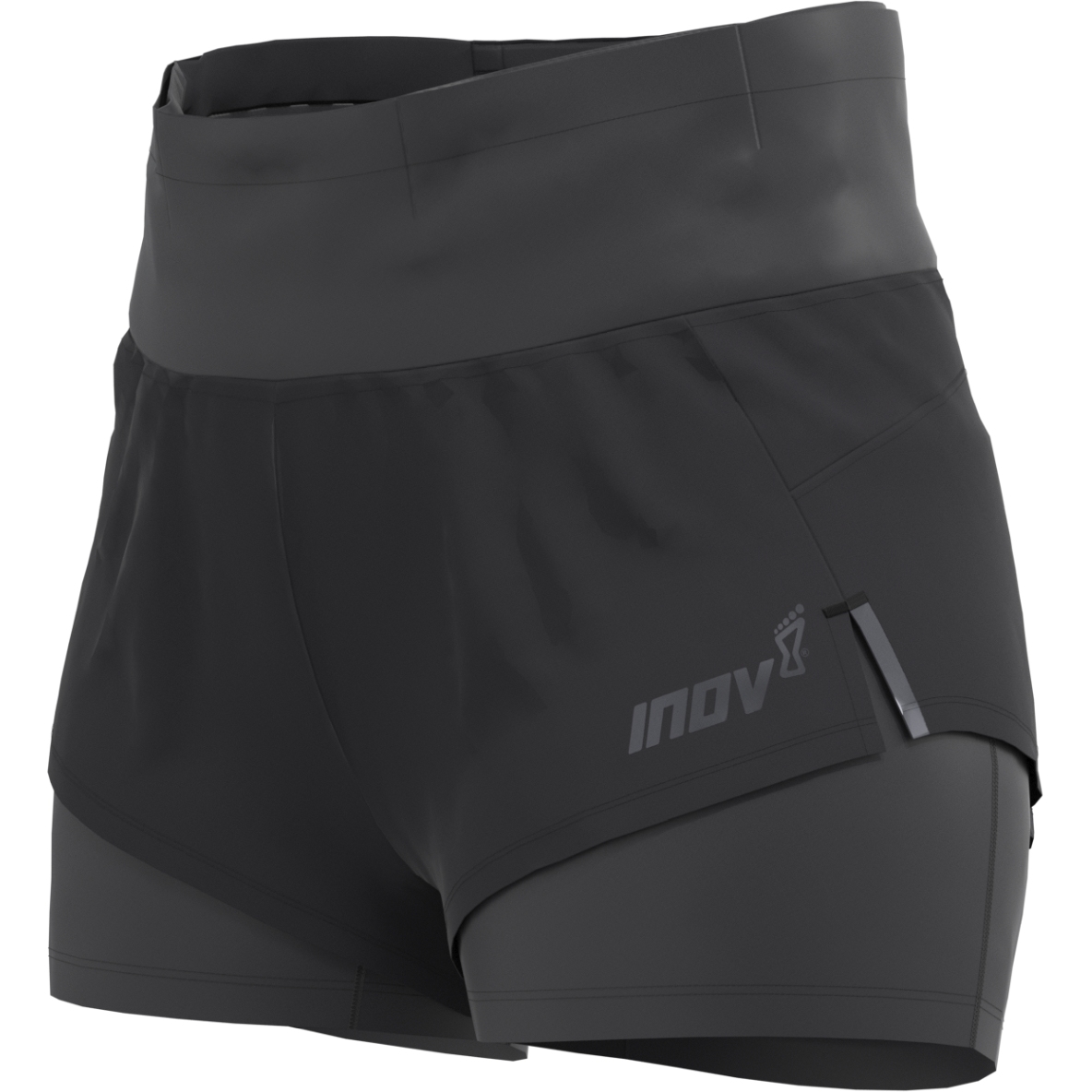 Picture of Inov-8 TrailFly Ultra 3&quot; 2in1 Women&#039;s Shorts - black