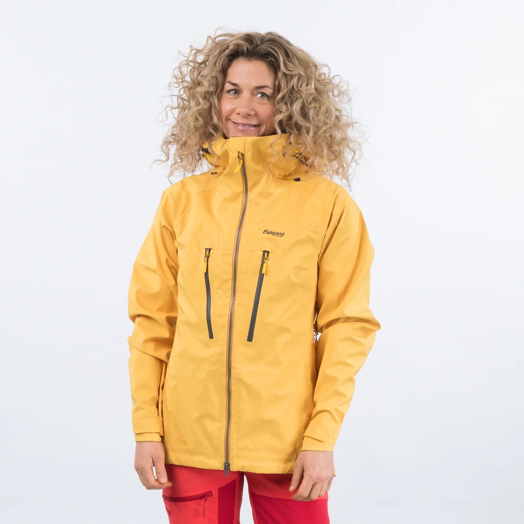 Image of Bergans Cecilie 3L Women's Jacket - light golden yellow/golden yellow