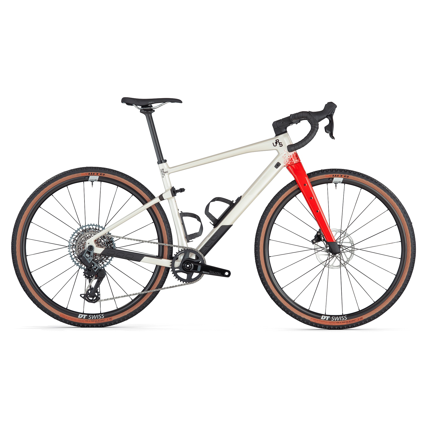 BMC URS 01 FOUR - Carbon Gravel Bike - 2024 - pearl white / red | BIKE24