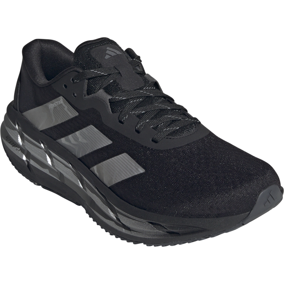 adidas Adistar 3 Laufschuhe Herren core black core black reflective silver ID6171