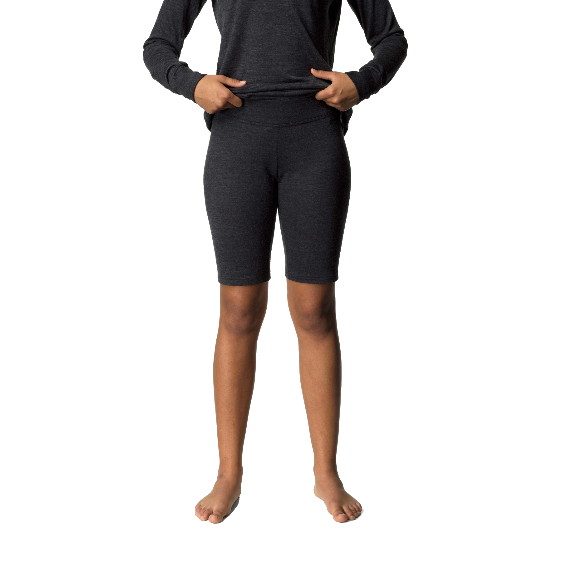 Picture of Houdini Women&#039;s Wander Mid Tights - True Black