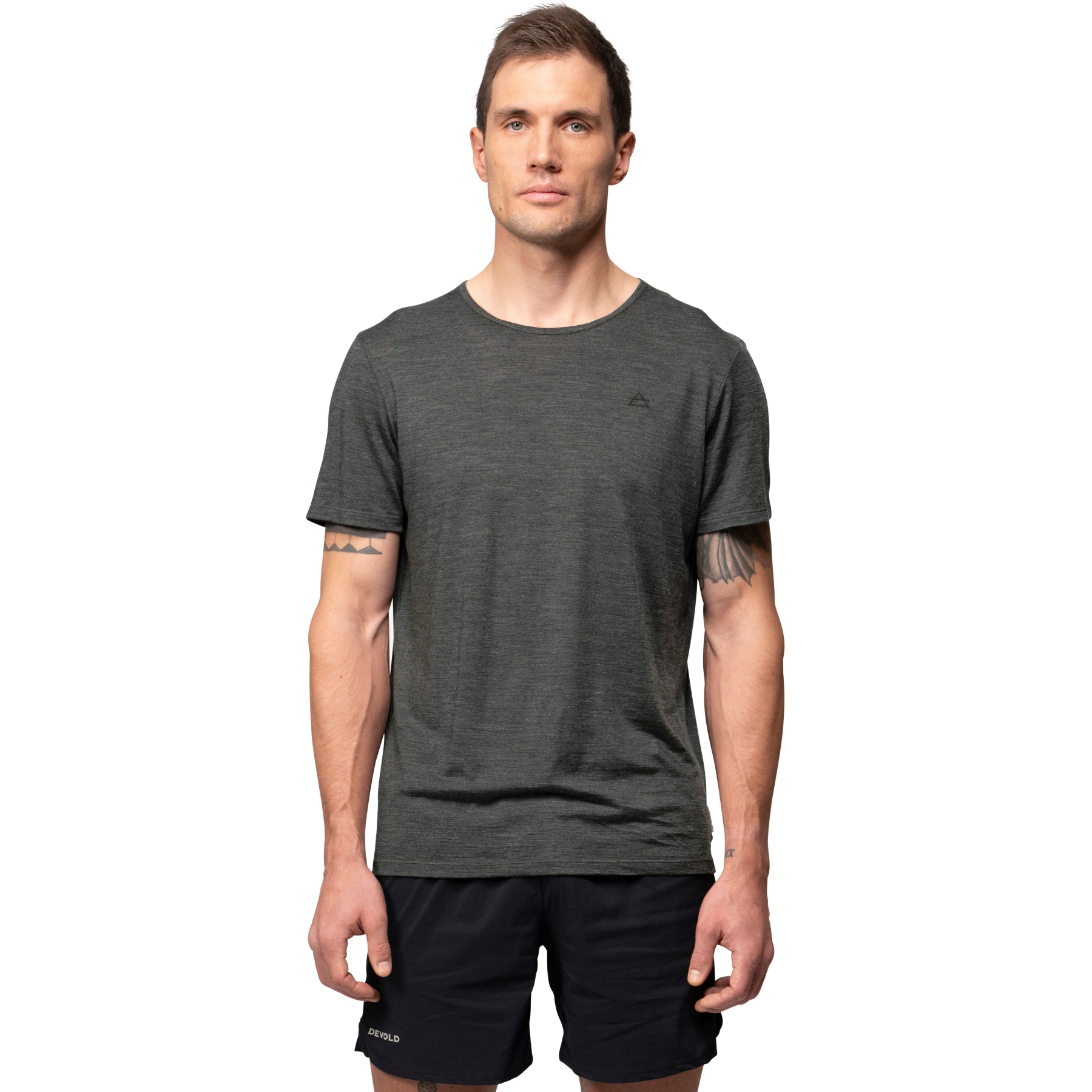 Produktbild von Devold Active T-Shirt Herren - 940A Anthracite