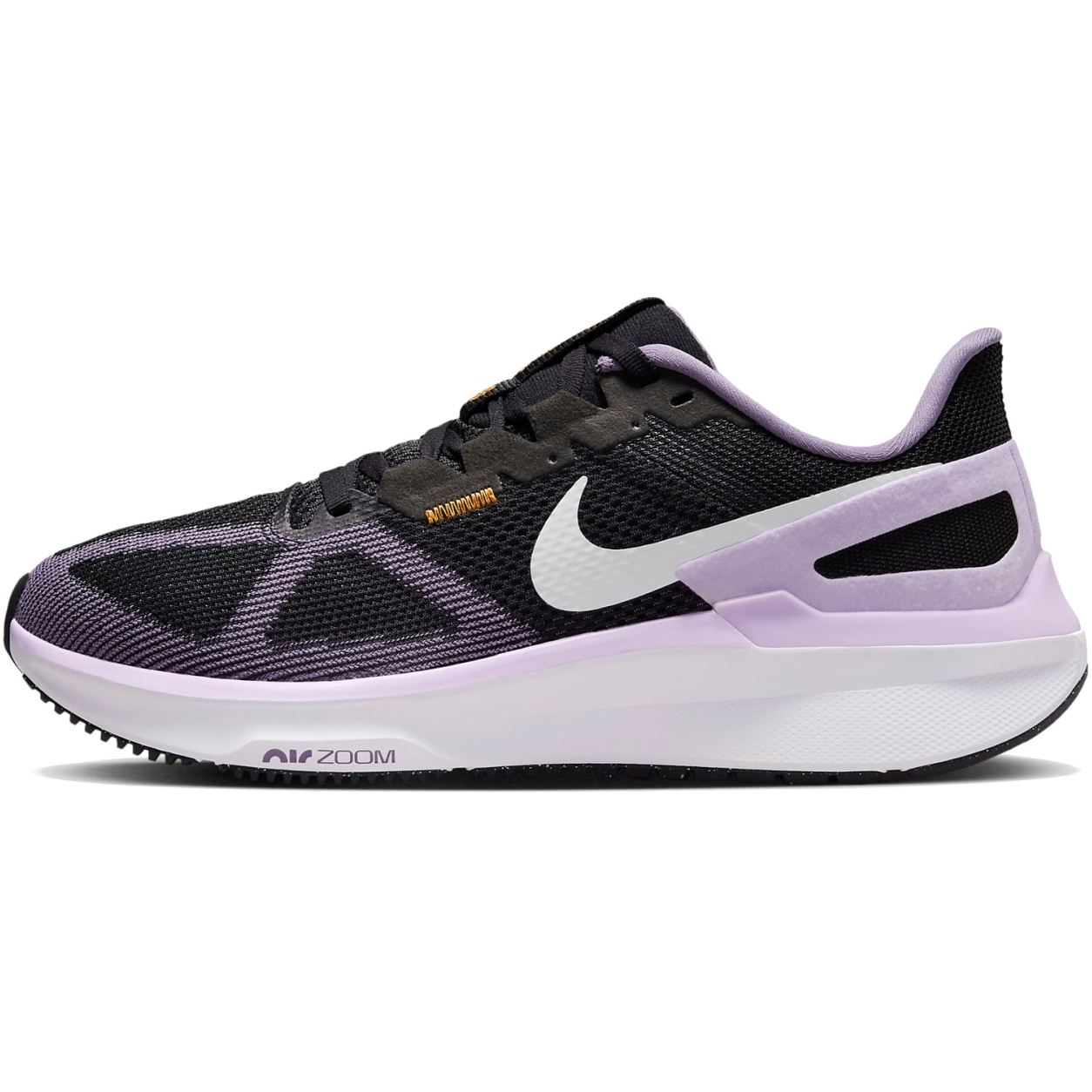 Produktbild von Nike Structure 25 Laufschuhe Damen - black/white-daybreak-lilac bloom DJ7884-006