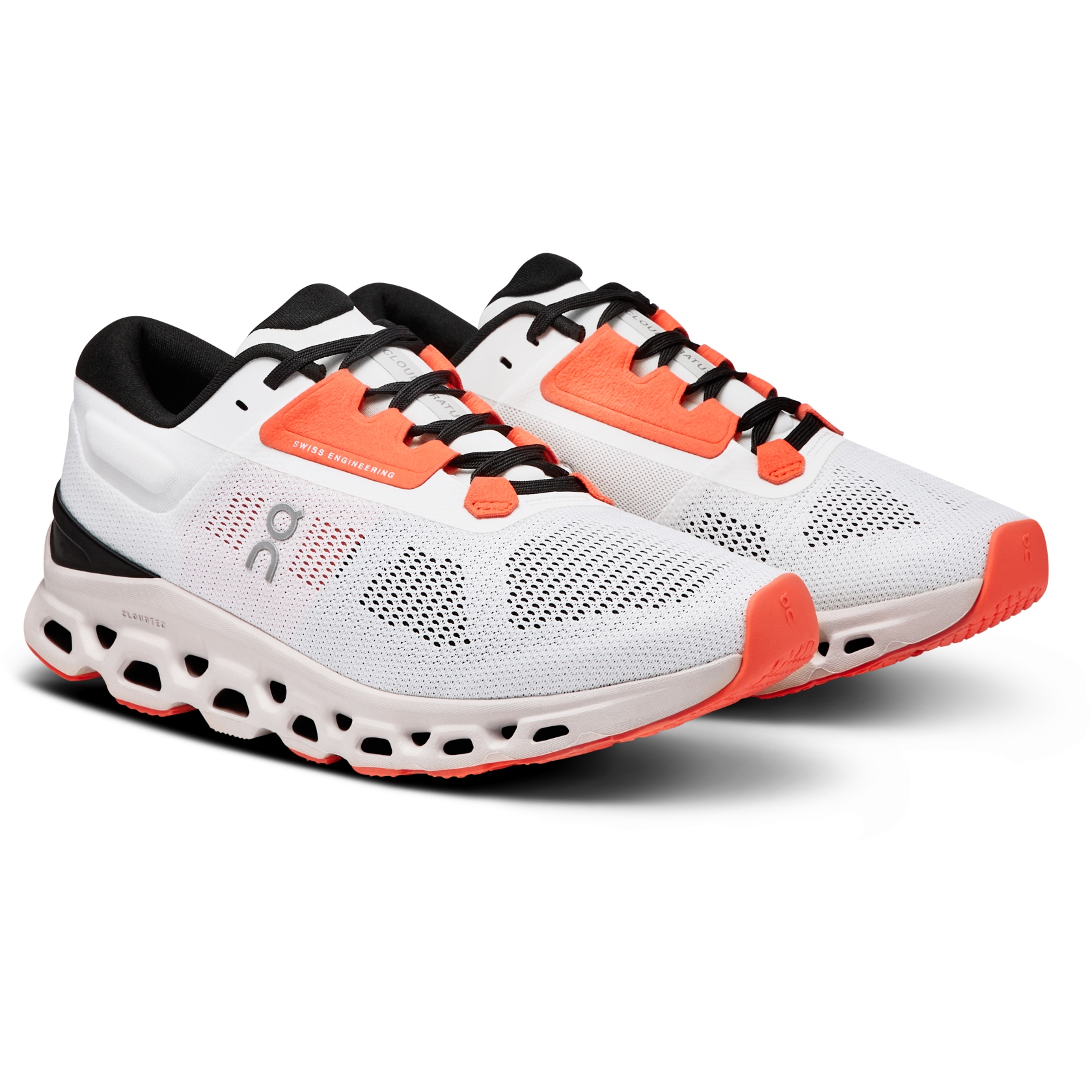 On Cloudstratus 3 Women's Running Shoes - White | Sand | BIKE24