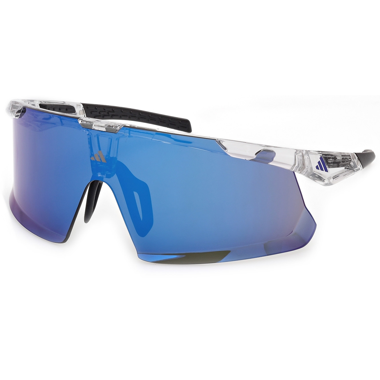 Produktbild von adidas Dunamis EVO SP0106 Brille - Crystal / Contrast Mirror Blue