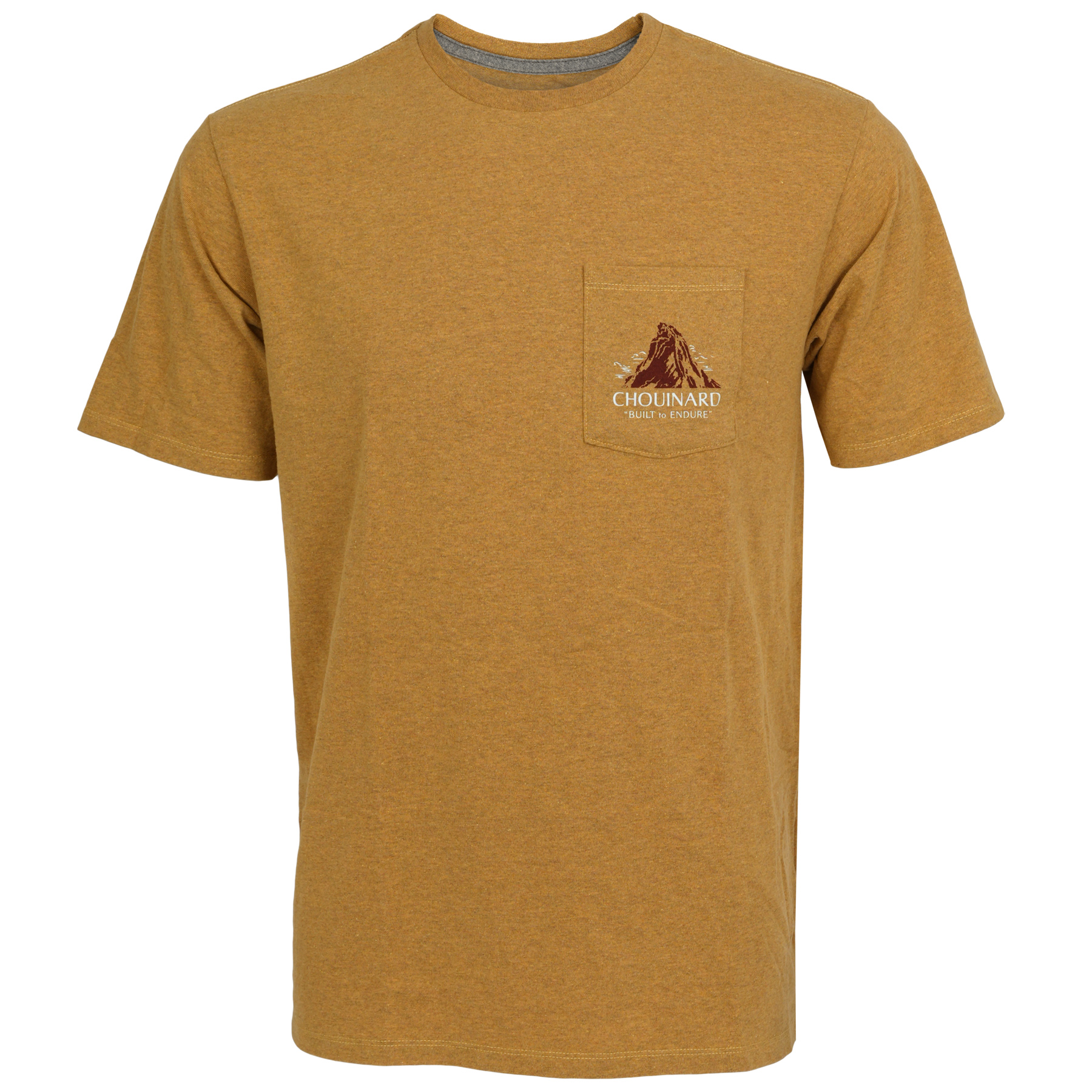 Productfoto van Patagonia Chouinard Crest Pocket Responsibili-Tee T-Shirt Heren - Pufferfish Gold