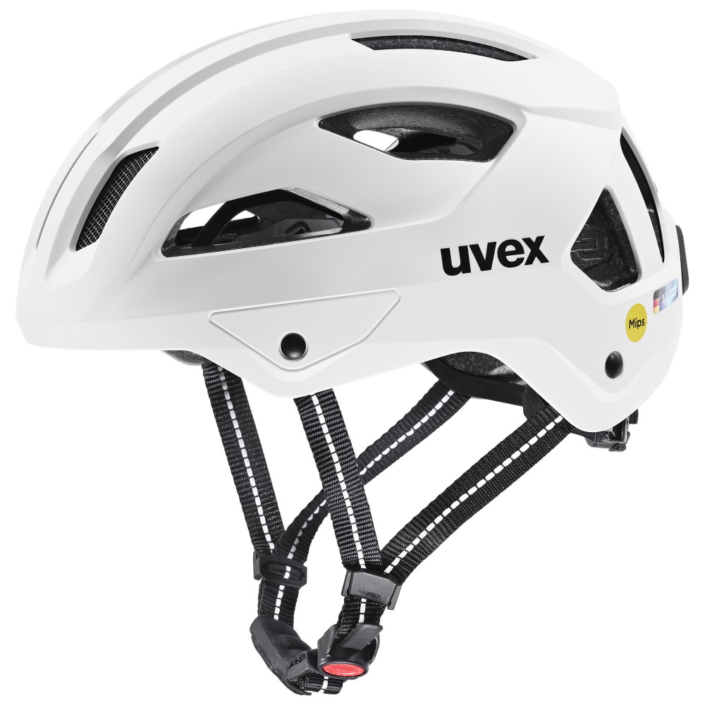 Produktbild von Uvex city stride MIPS Helm - weiß matt