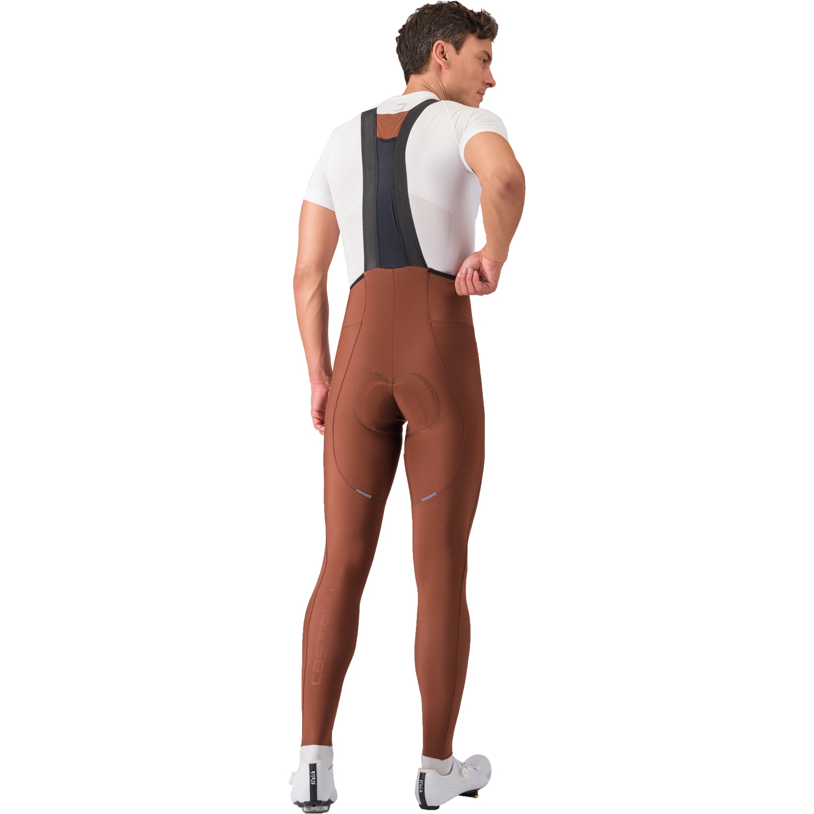 Castelli Espresso Bibtights Men - deep mocha 227 | BIKE24