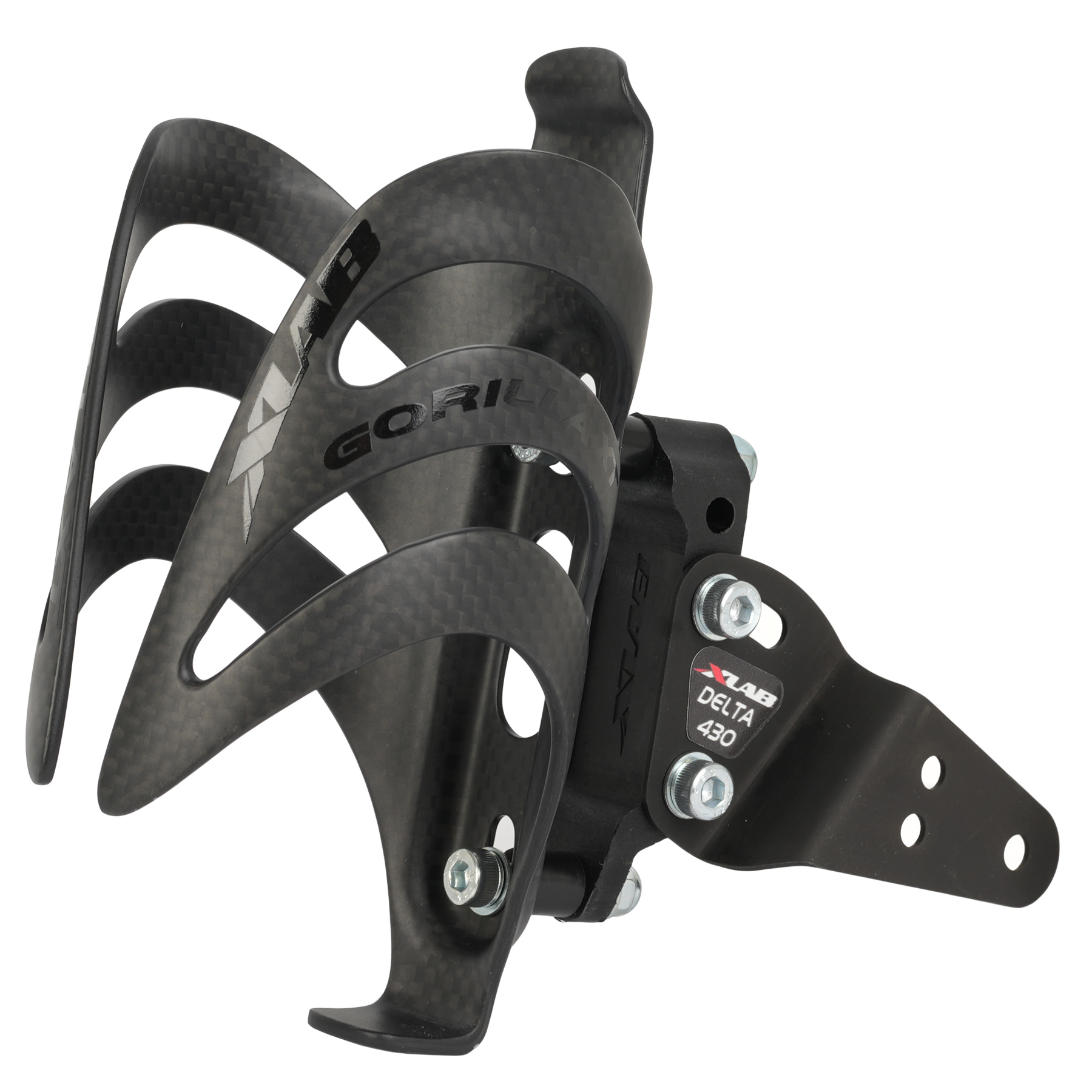 Adaptateur Multi-accessoires Pour Vélo électrique Riese & Müller - Support Acier Inoxydable Noir Pour Porte-bouteille Et Cadenas