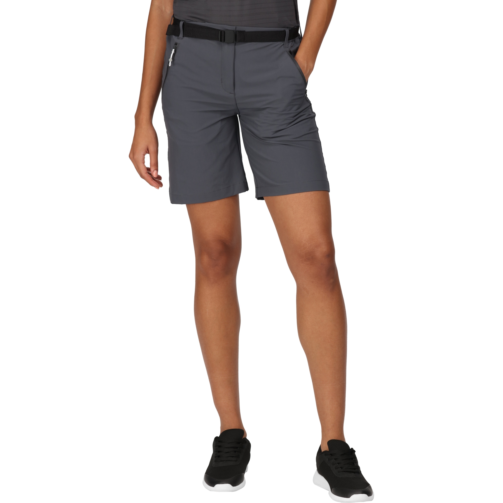 Produktbild von Regatta Xert Stretch Shorts III Damen - Seal Grey 038