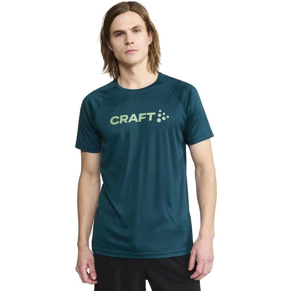 Produktbild von CRAFT Core Unify Logo Kurzarmshirt Herren - Alfa