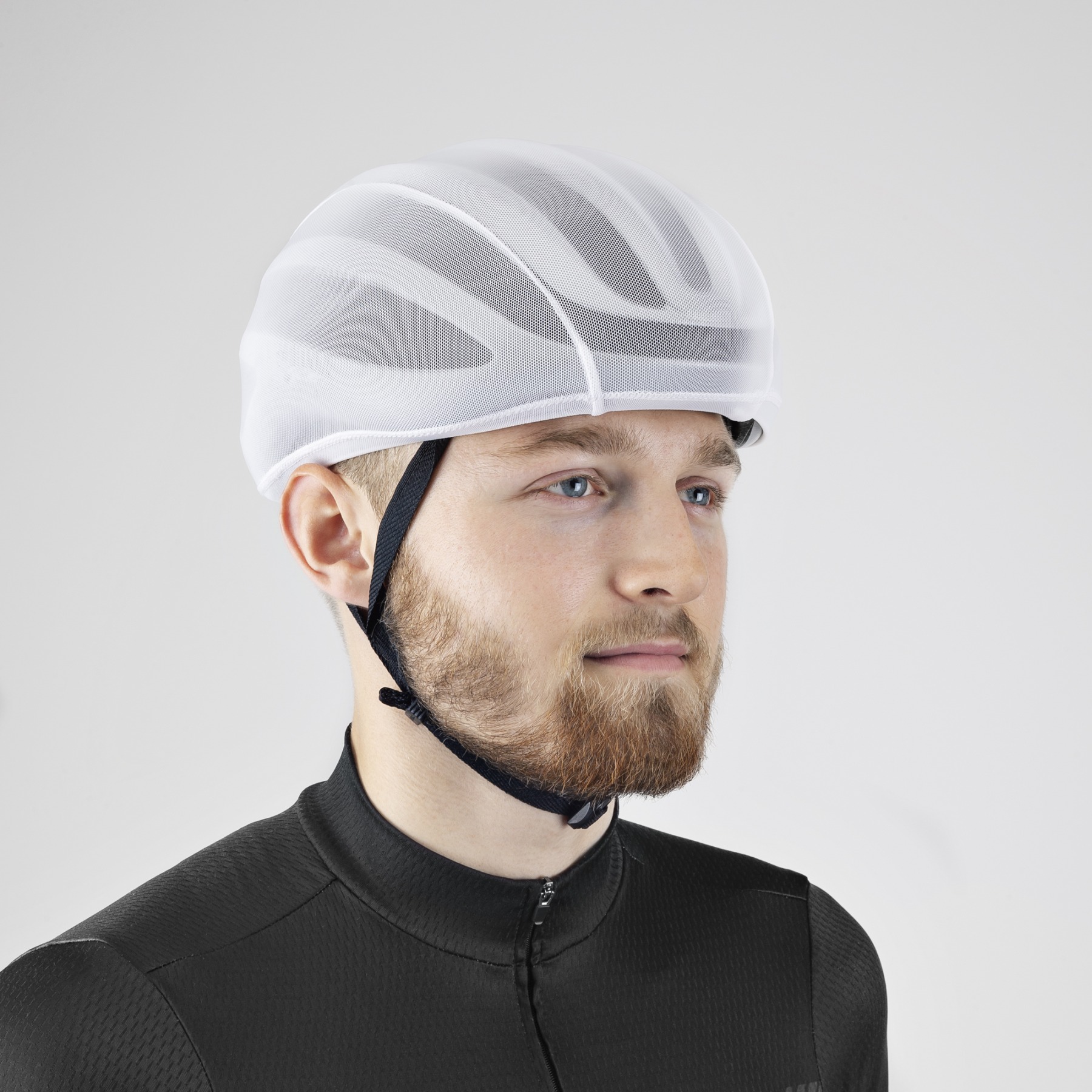 GripGrab BugShield Helmet Cover White