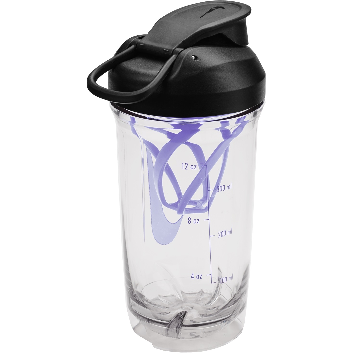 Produktbild von Nike Tritan Recharge Mixflasche 16oz/473ml - clear/black/light thistle/light thistle 917