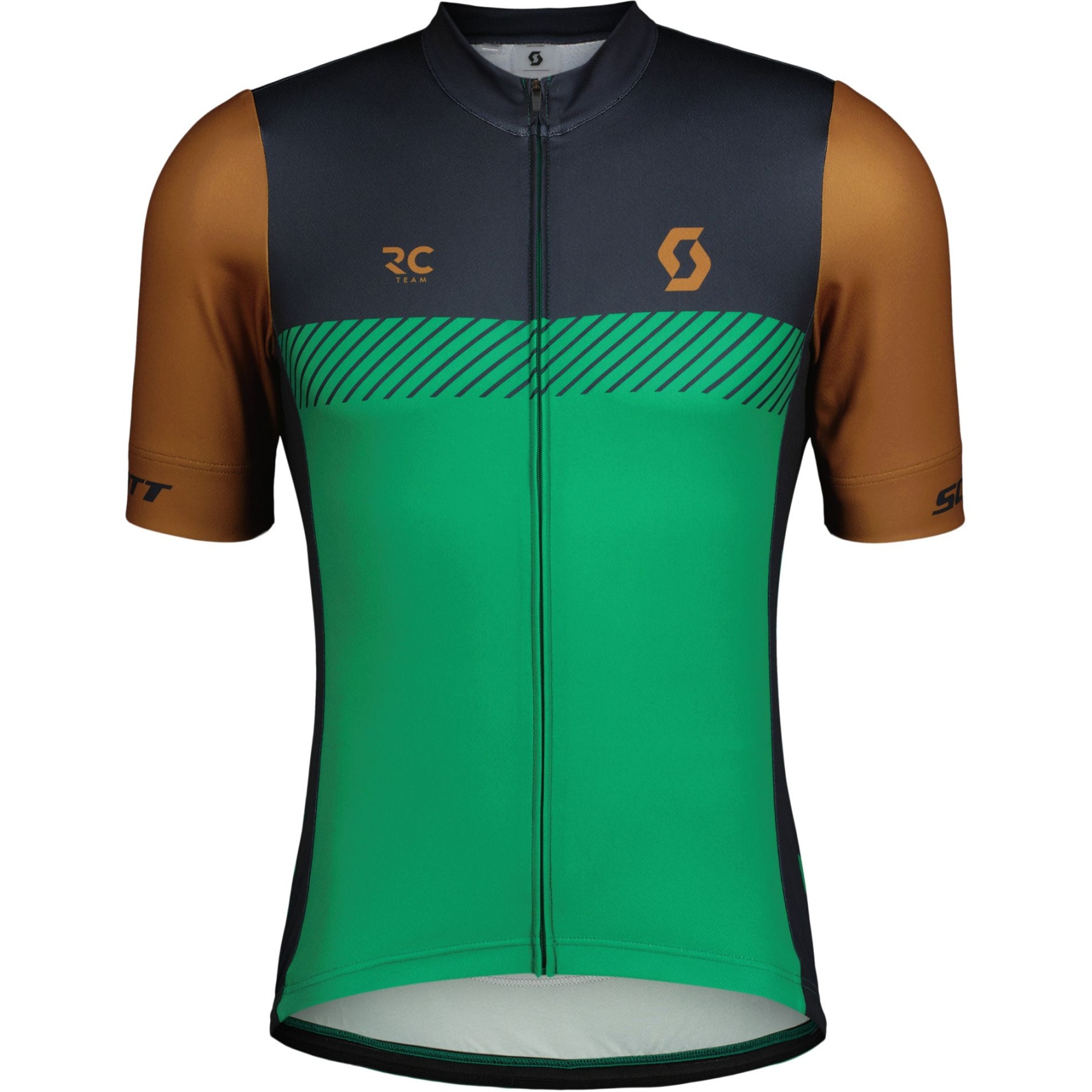 Produktbild von SCOTT RC Team Kurzarmtrikot Herren - bread brown/amazon green