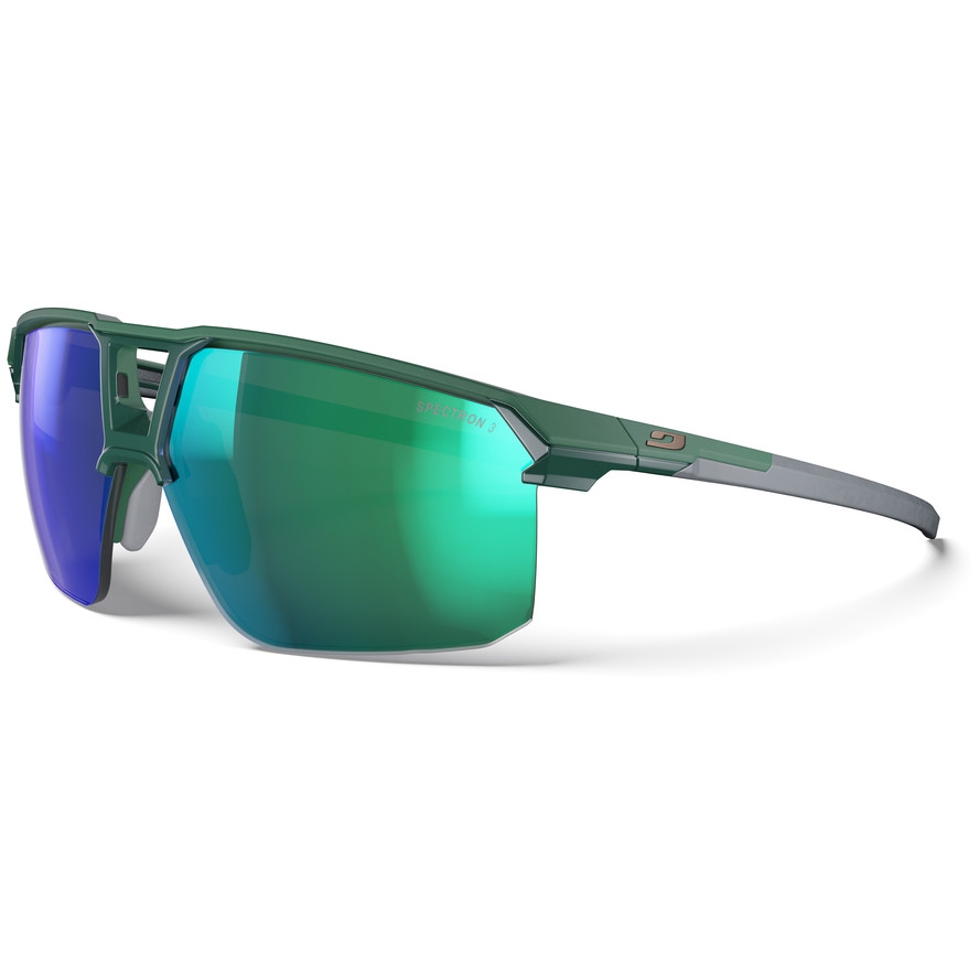 シベリアンクリスタル　グリーン　オパール Julbo Liry Sunglasses - Matt Grey - Multilayer Green Spectron 3