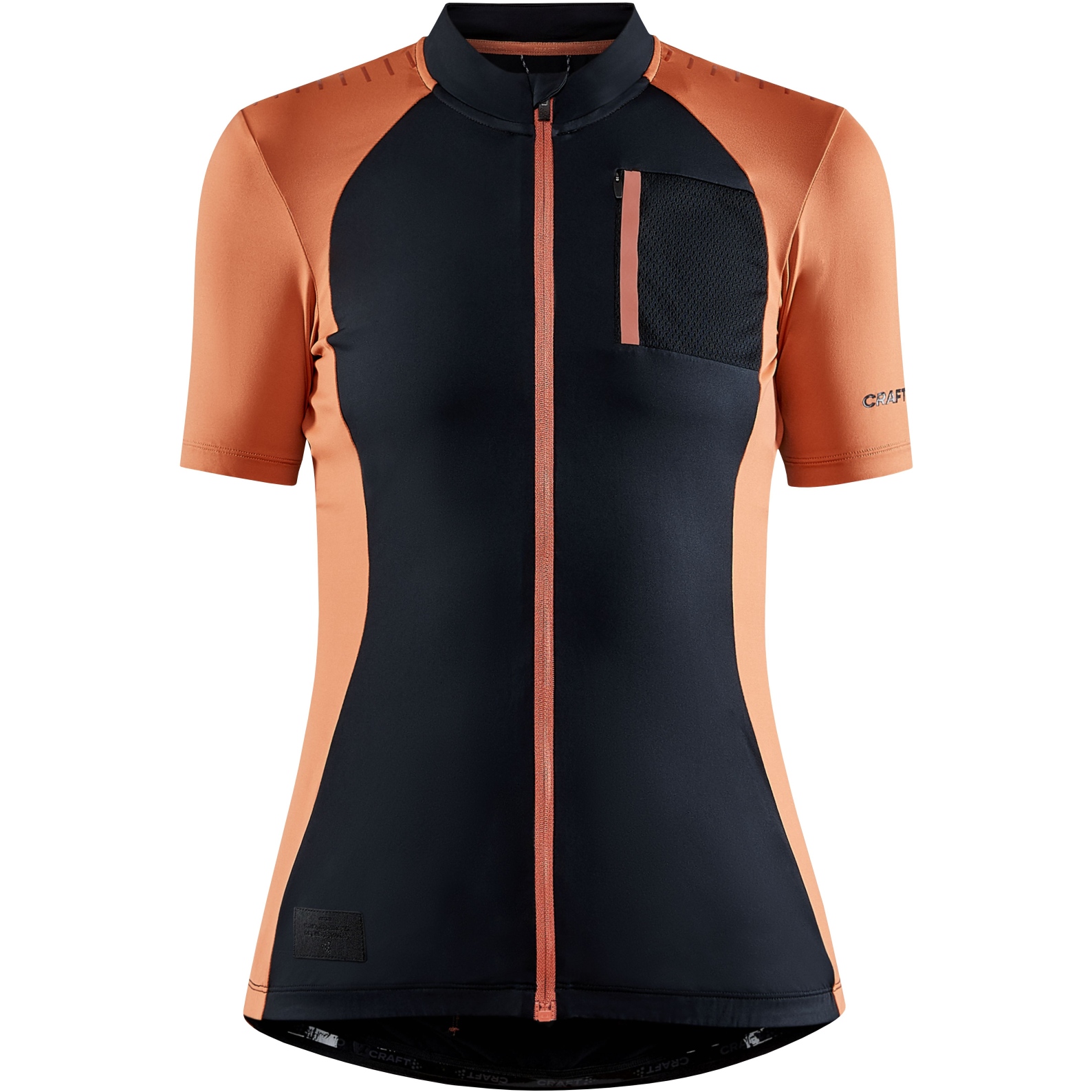 Picture of CRAFT ADV Offroad Women&#039;s Jersey - Black/Terracotta
