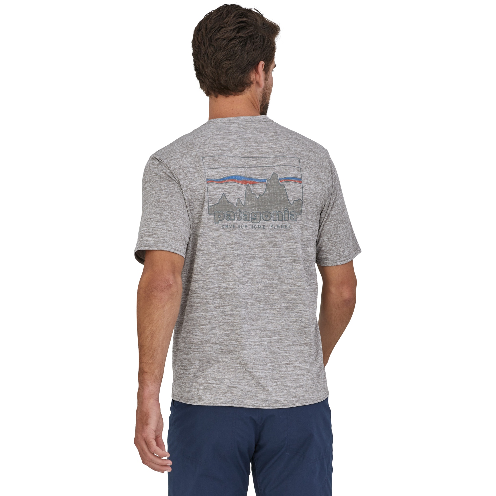 patagonia Capilene Cool Daily Tシャツ M グレー Patagonia Capilene Cool Daily Shirt - Feather Grey | Active