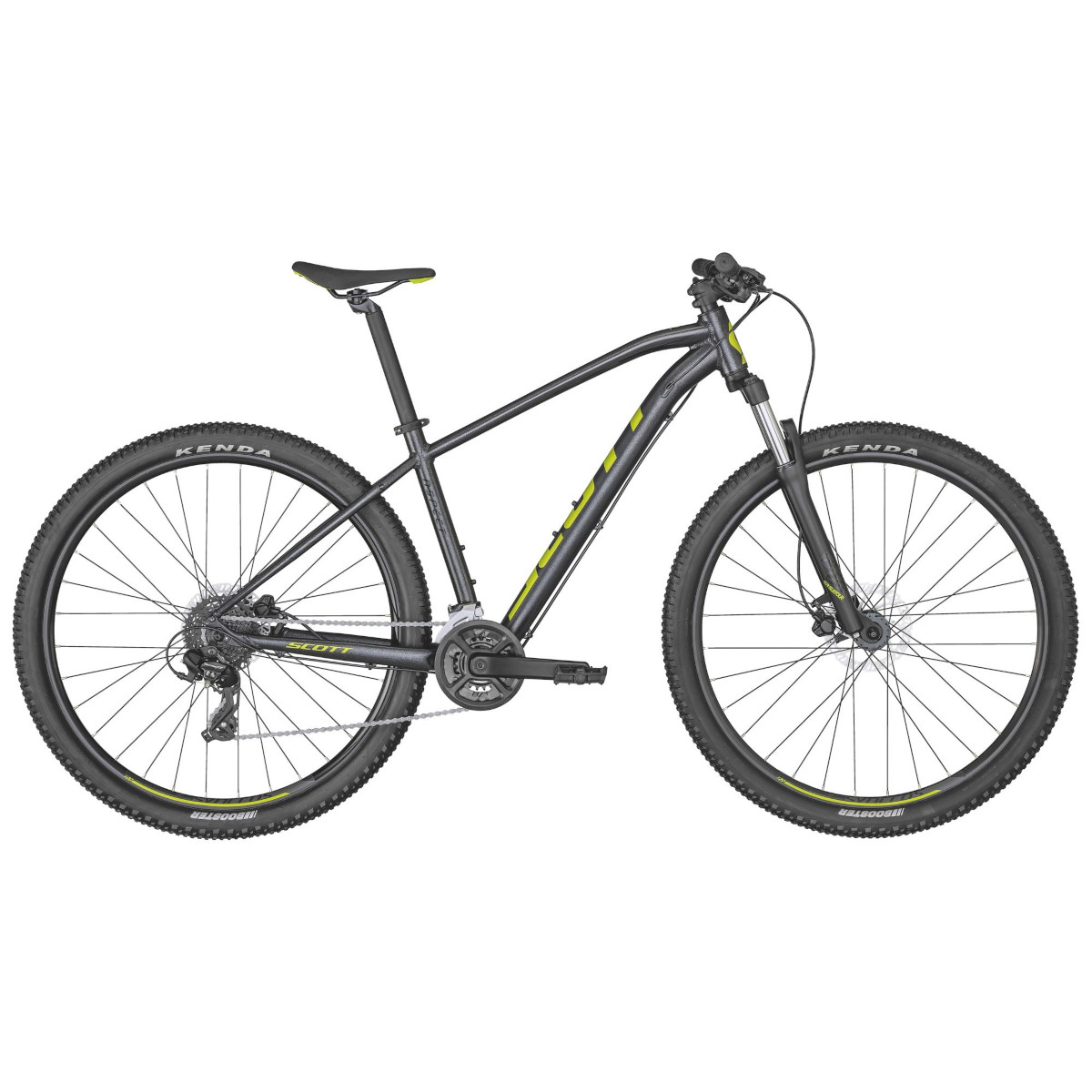 Bild von SCOTT Aspect 760 - 27.5" Mountainbike - 2022 - granite black / quicksilver yellow