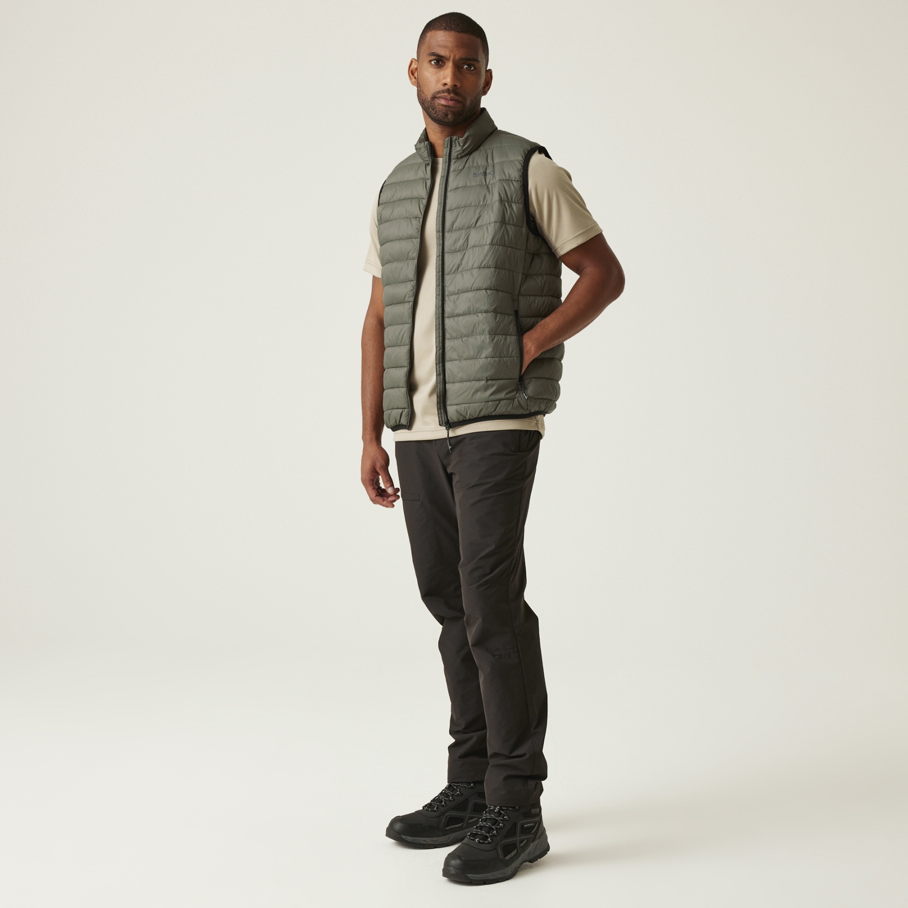 Veste Sans Manches Regatta Hillpack Homme - Matelassée, Déperlante, Compressible - Isolation Recyclée