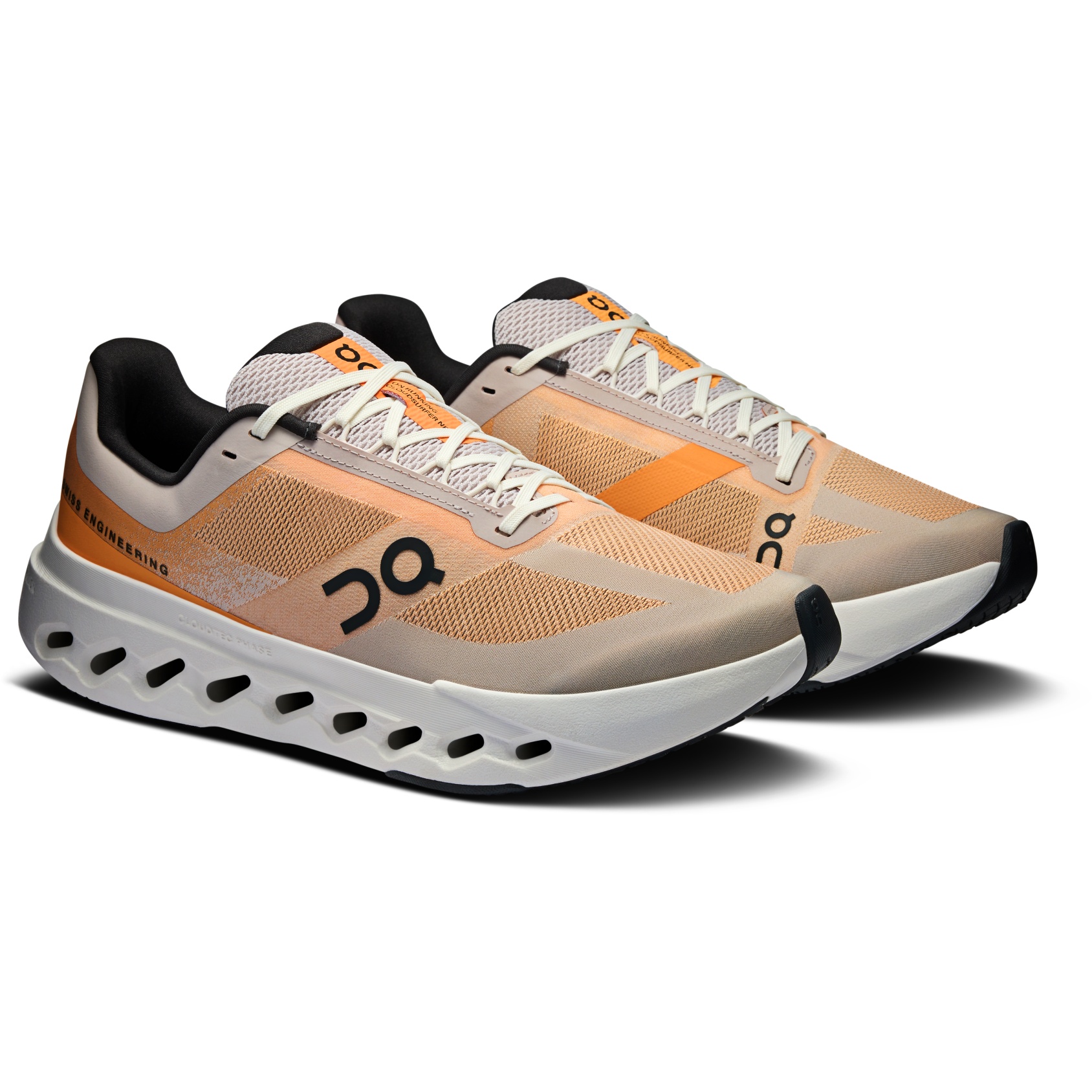 Produktbild von On Cloudsurfer Next Laufschuhe Herren - Tangerine | Ivory