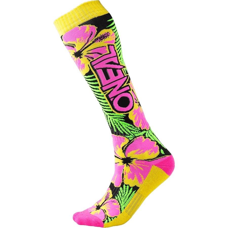 Picture of O&#039;Neal Pro MX Socks - ISLAND V.17 pink/green/yellow