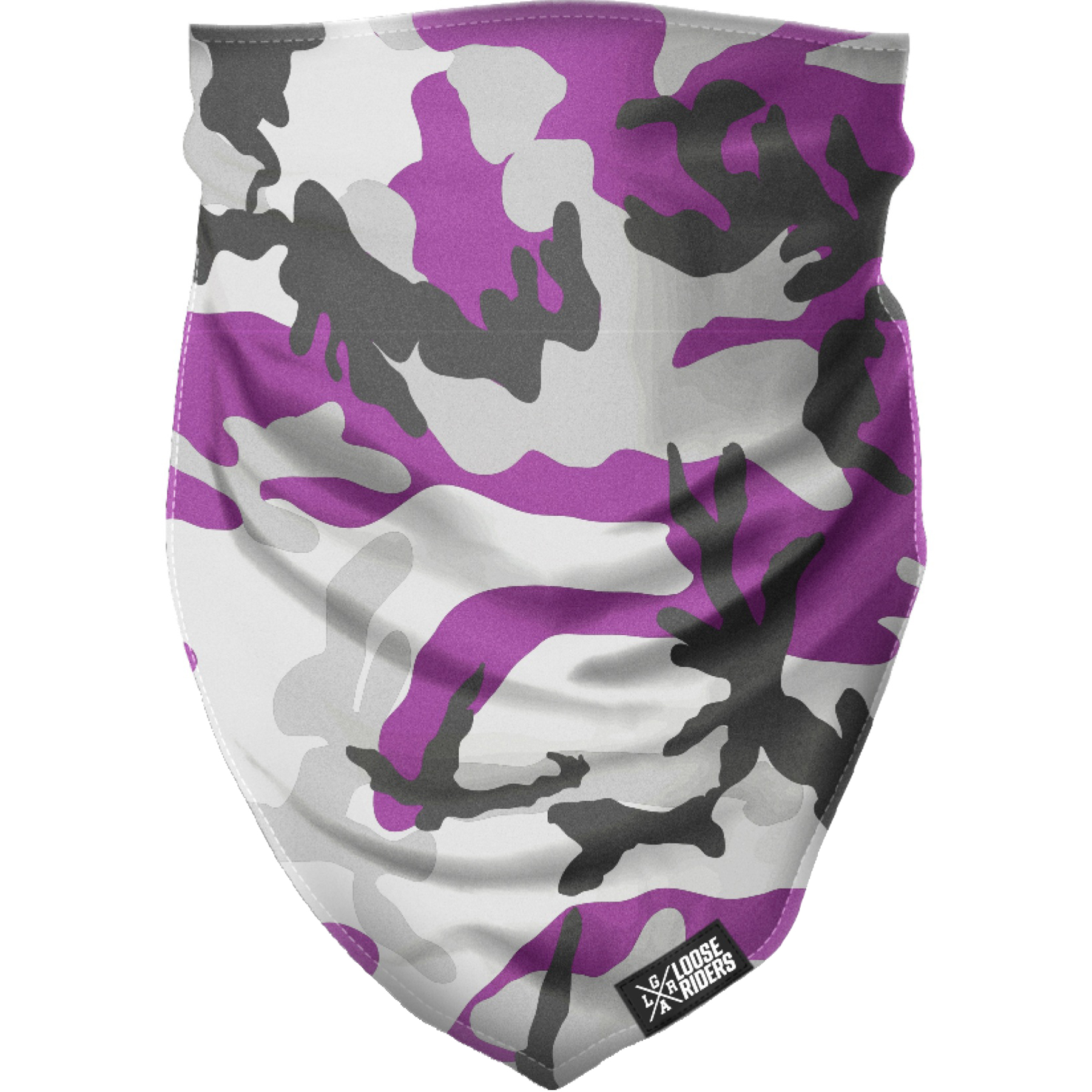 Productfoto van Loose Riders Multifunctionele Doek - Purple Camo