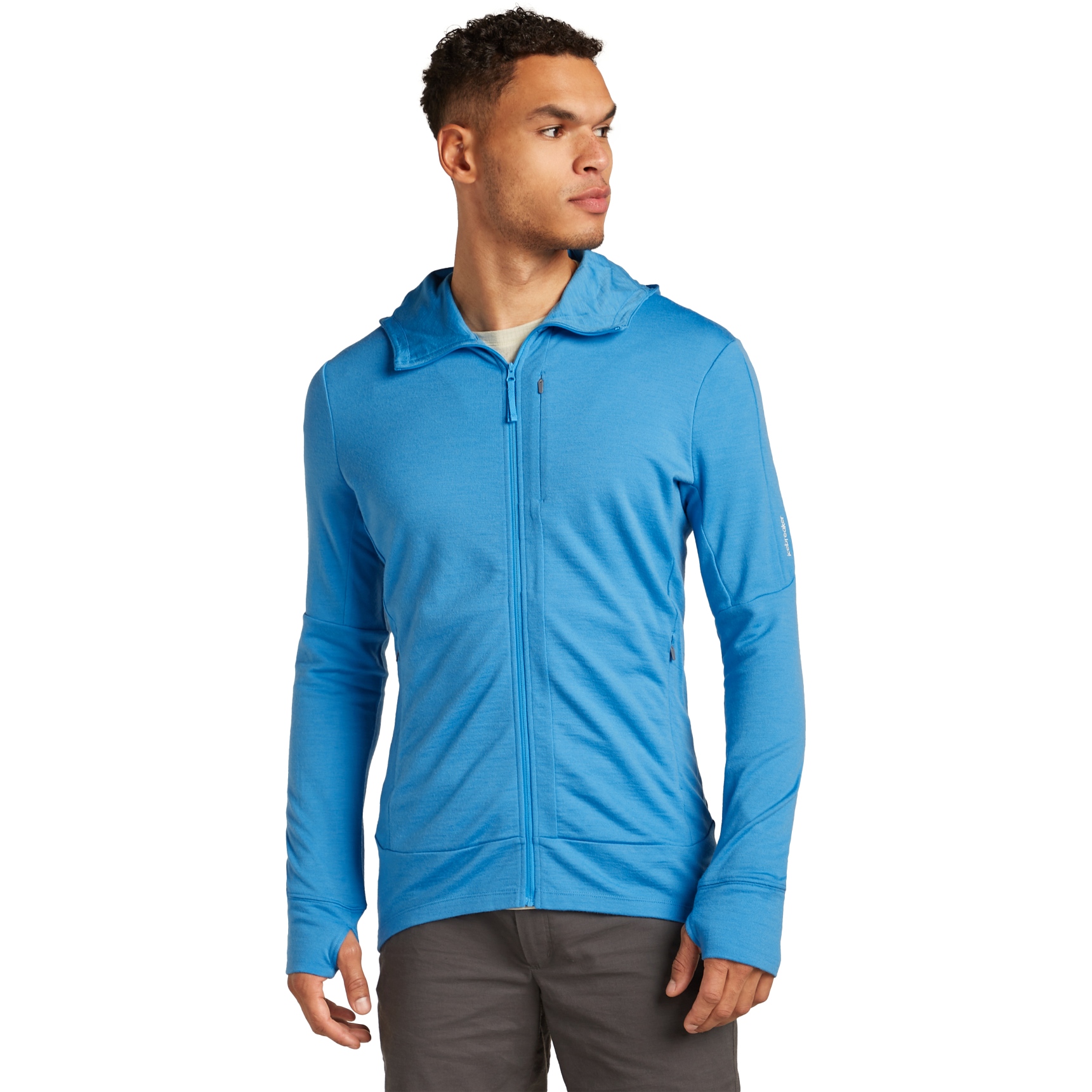 Produktbild von Icebreaker Merino 260 Quantum IV Zip-Hoodie Herren - Arctic