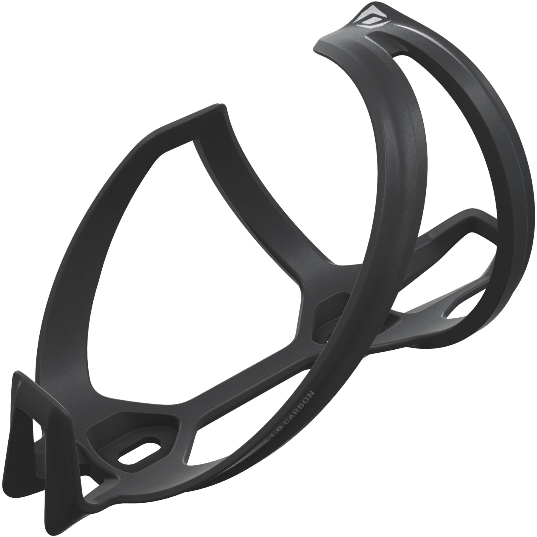 Image of Syncros Tailor 1.0 Bottle Cage - left - black/white