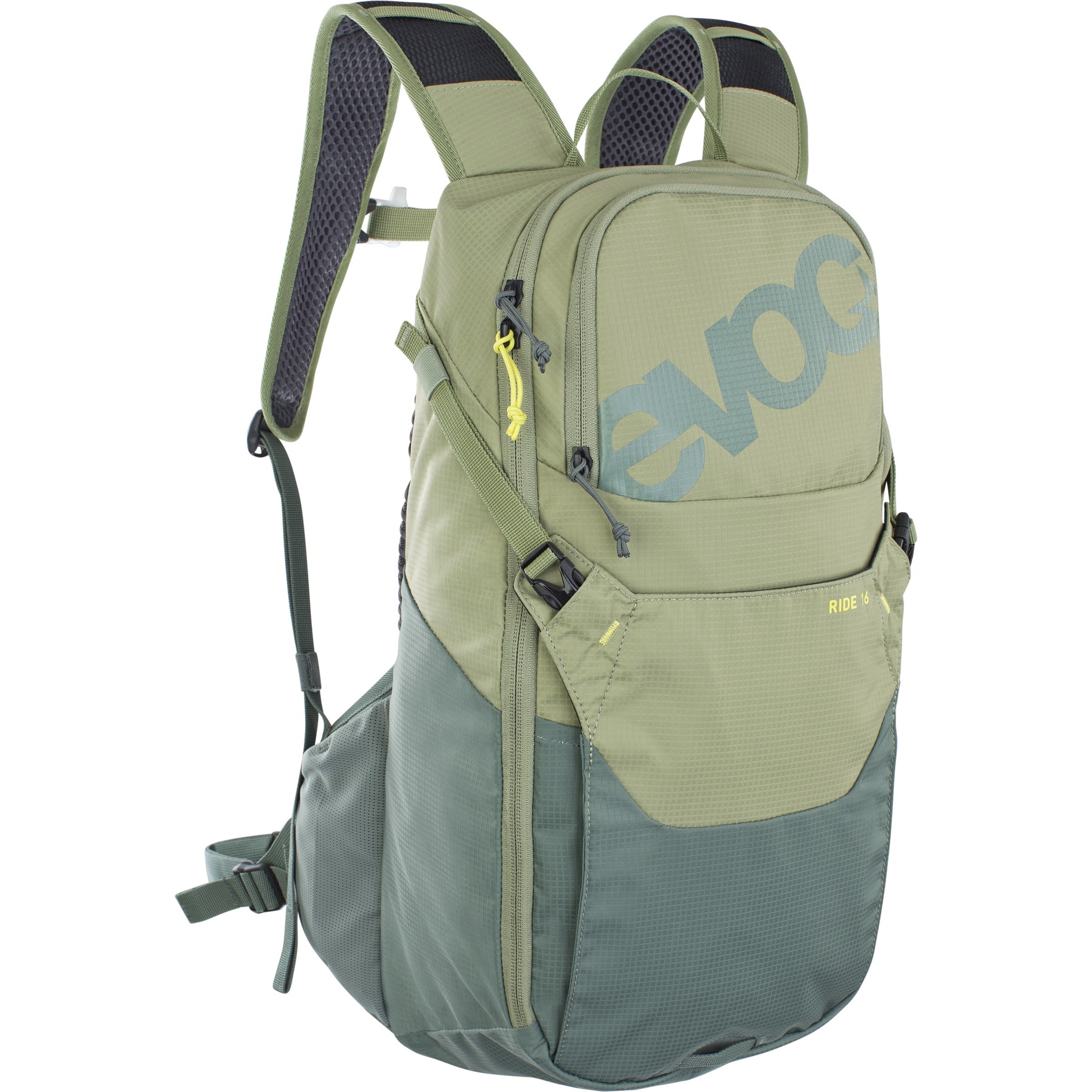 Image of EVOC Ride 16L Backpack - Light Olive / Olive