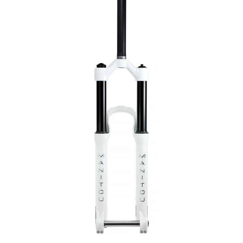 Productfoto van Manitou Circus Expert 26&quot; Suspension Fork - 100mm - Straight - 20x110mm - white