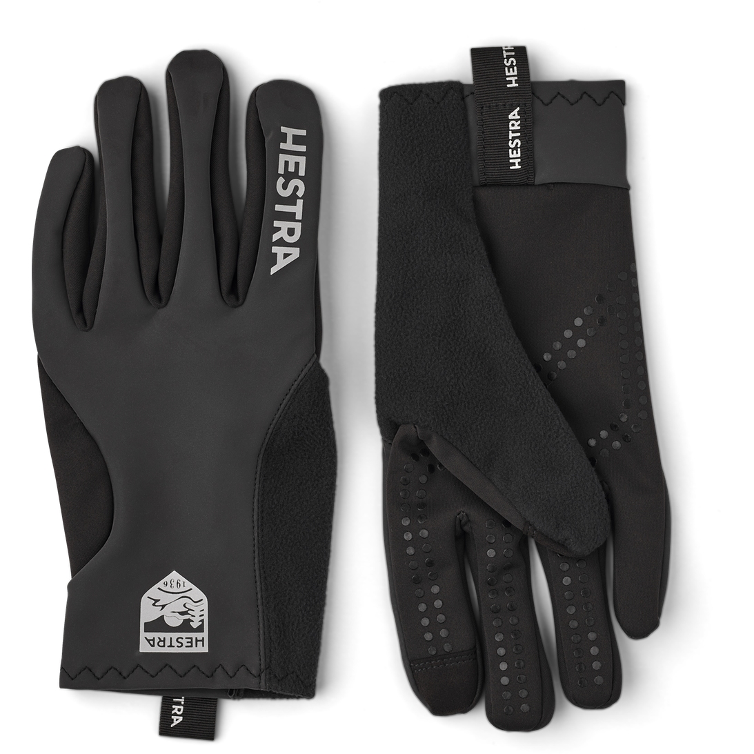 Picture of Hestra Runners All Weather - 5 Finger Running Gloves - dark grey