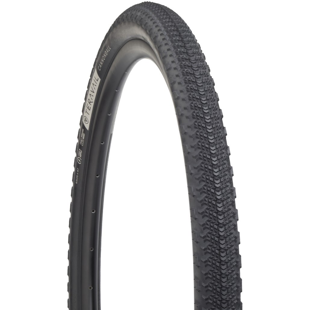 Productfoto van Teravail Cannonball Folding Tire - Light and Supple - 47-584 - black