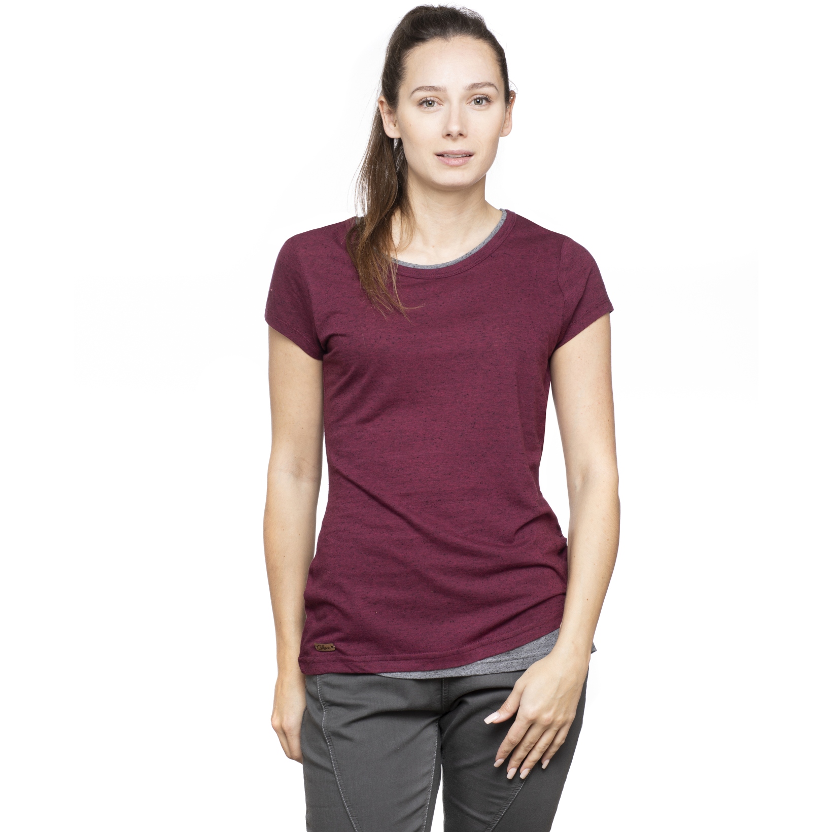 Produktbild von Chillaz Fancy T-Shirt Damen - dry rose melange